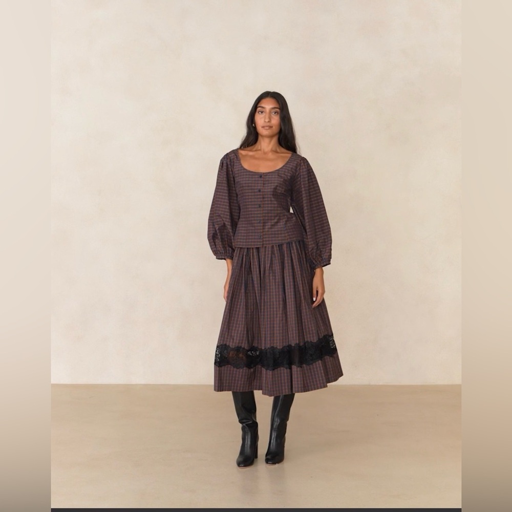 Loeffler Randall Isa skirt and blouse set - Picture 2 of 7